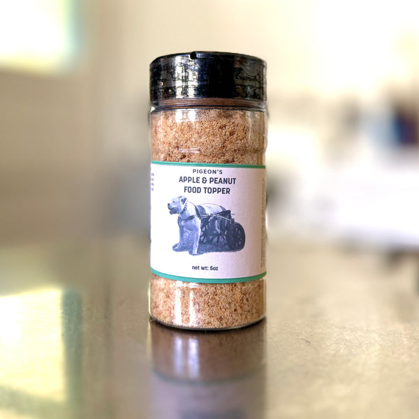 Pigeon's Apple and Peanut Butter Food Topper - 5oz